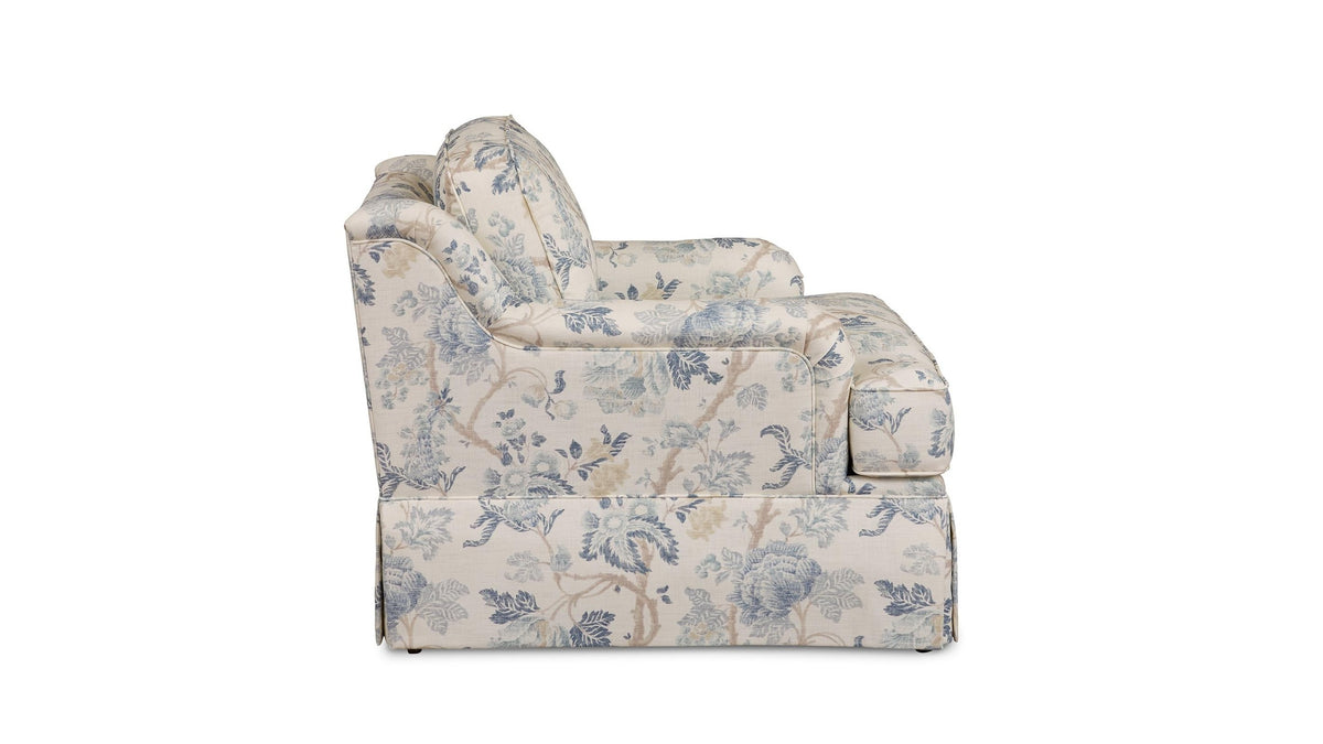 Stockten English Arm Skirted Chair