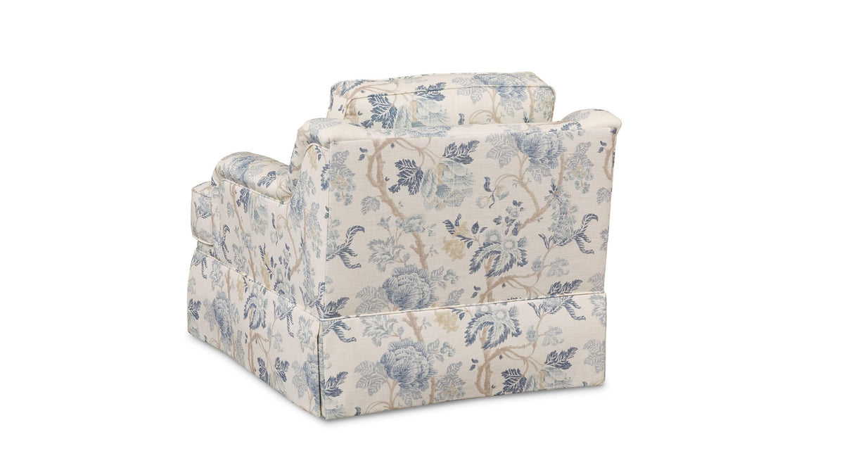 Stockten English Arm Skirted Chair