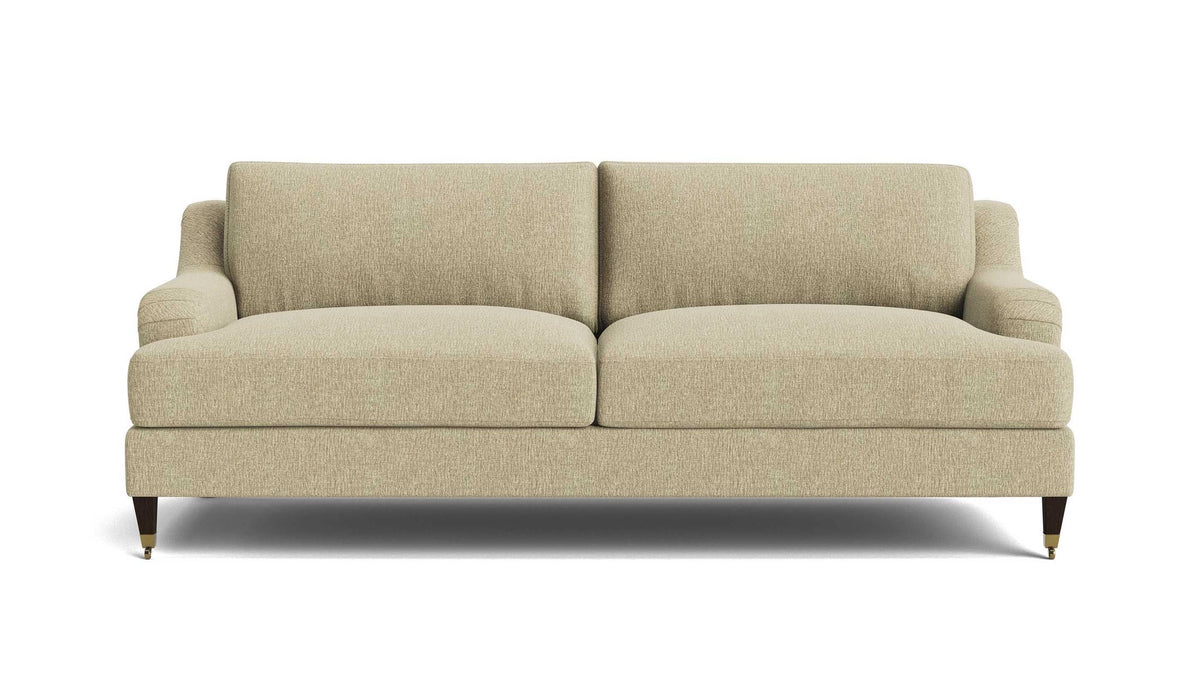 Stockten English Arm Sofa with Casters
