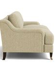 Stockten English Arm Sofa with Casters