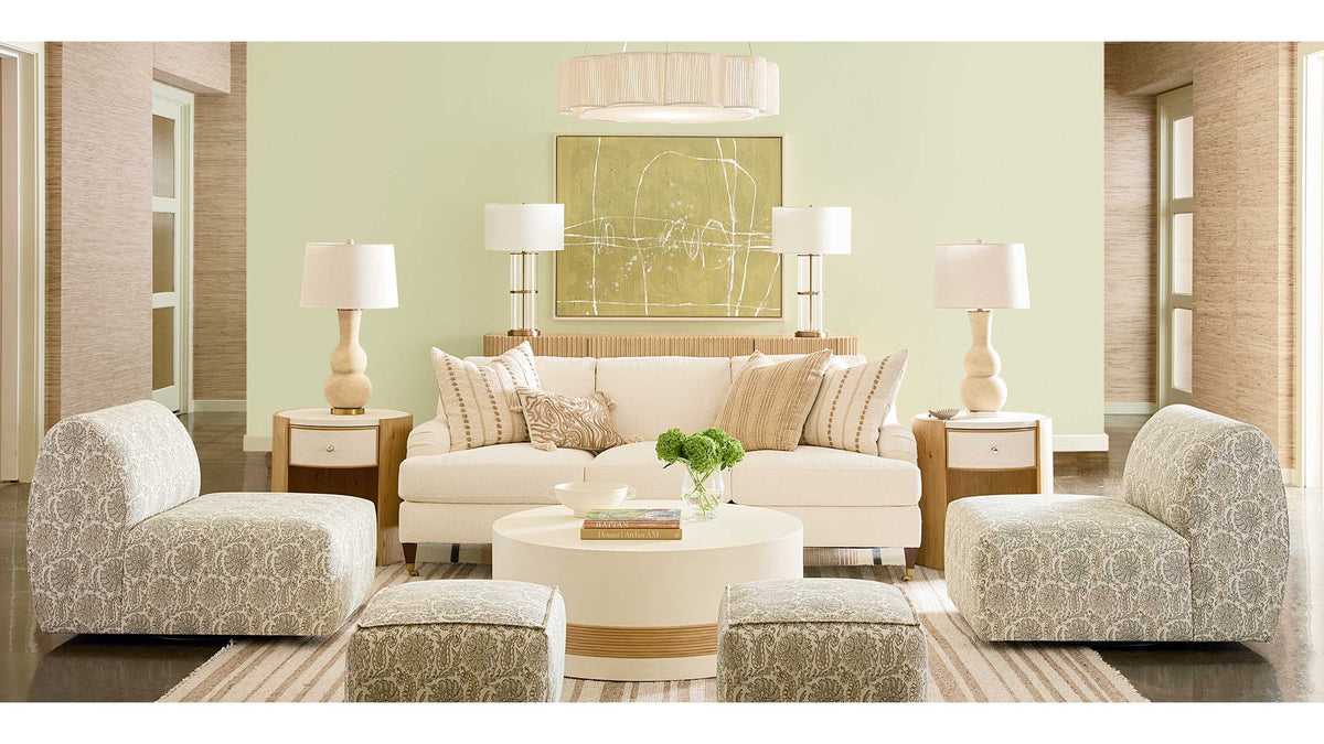 Stockten English Arm Sofa with Casters