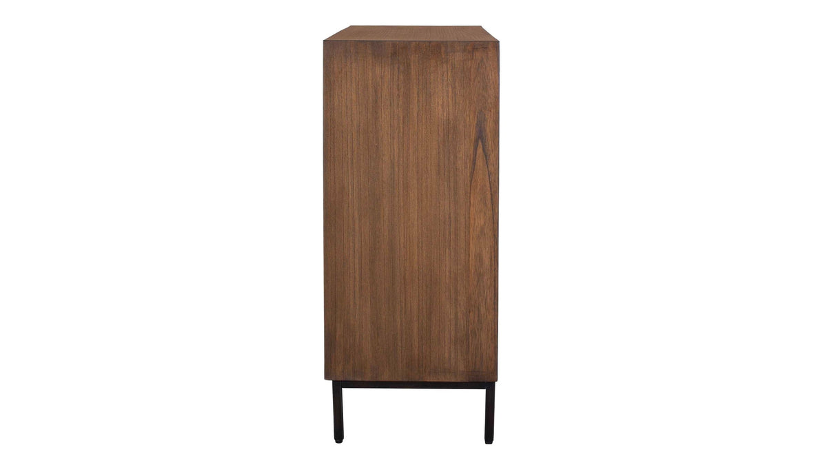 Bottom Line - 2 Door Wood Cabinet - Woodtone