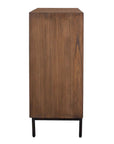 Bottom Line - 2 Door Wood Cabinet - Woodtone
