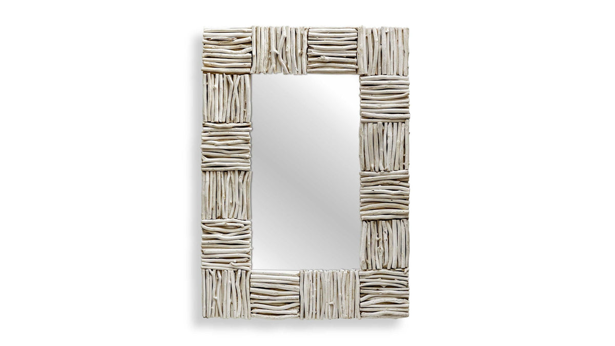 Lathey - Teak Mirror - Woodtone