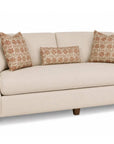Audrey Roll Arm Sofa with Accent Pillows