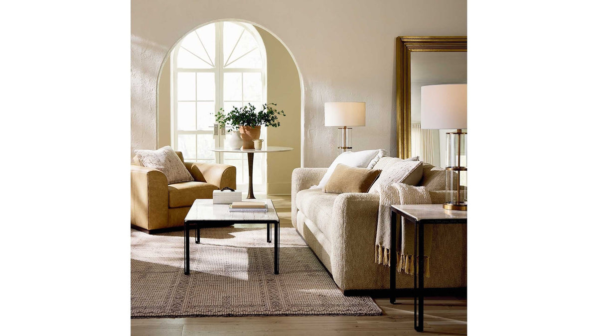 Everly Knife Arm Sofa