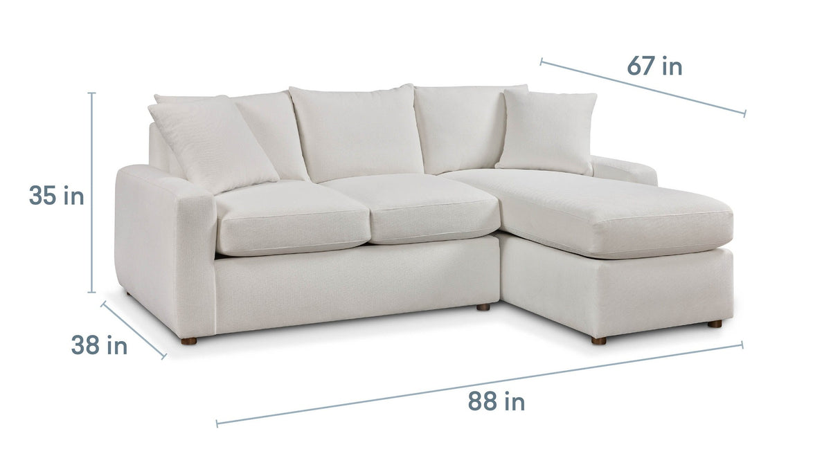 Lawson Wide Track Arm Sectional