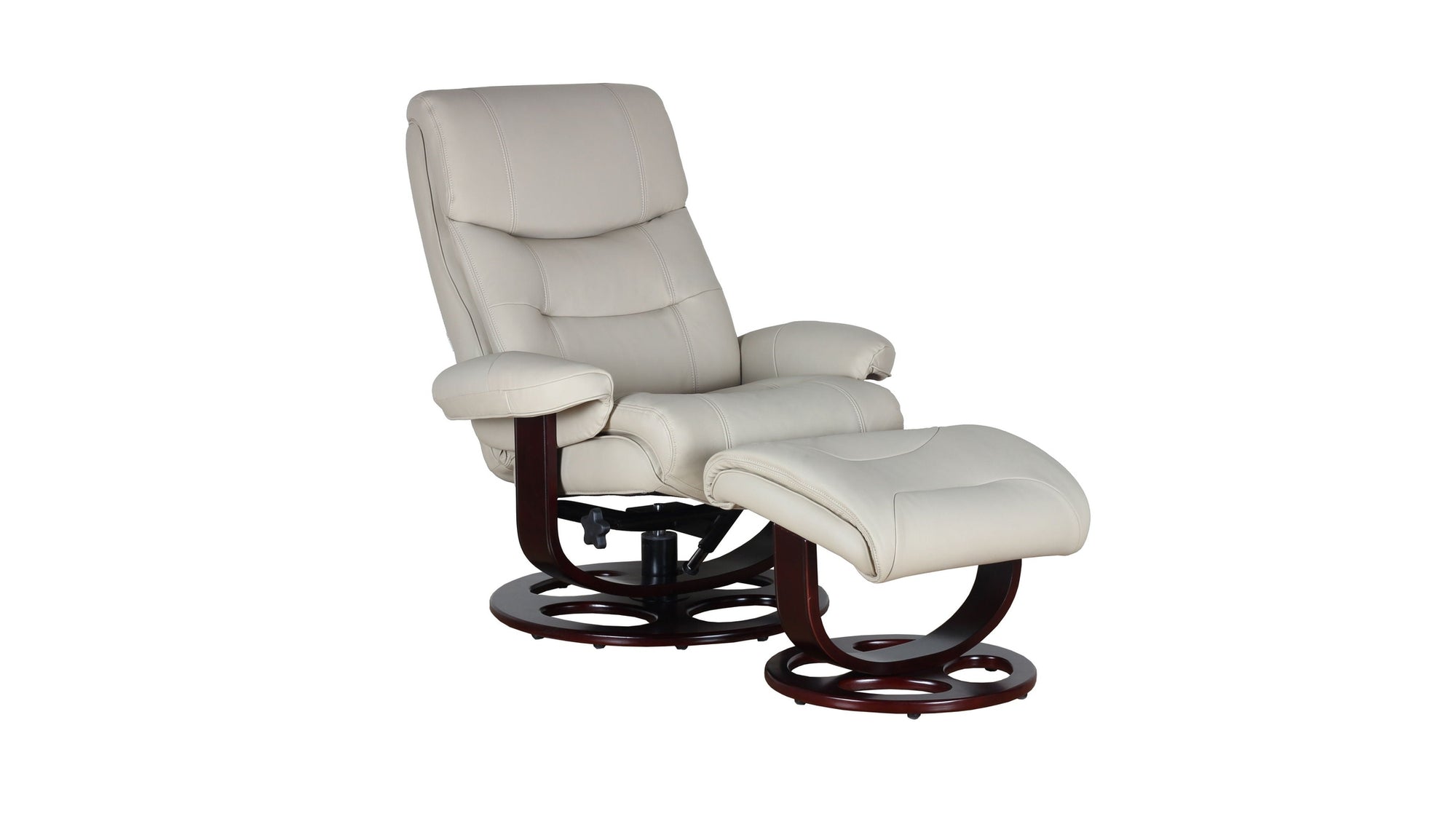 Dawson - Swivel Pedestal Recliner And Ottoman