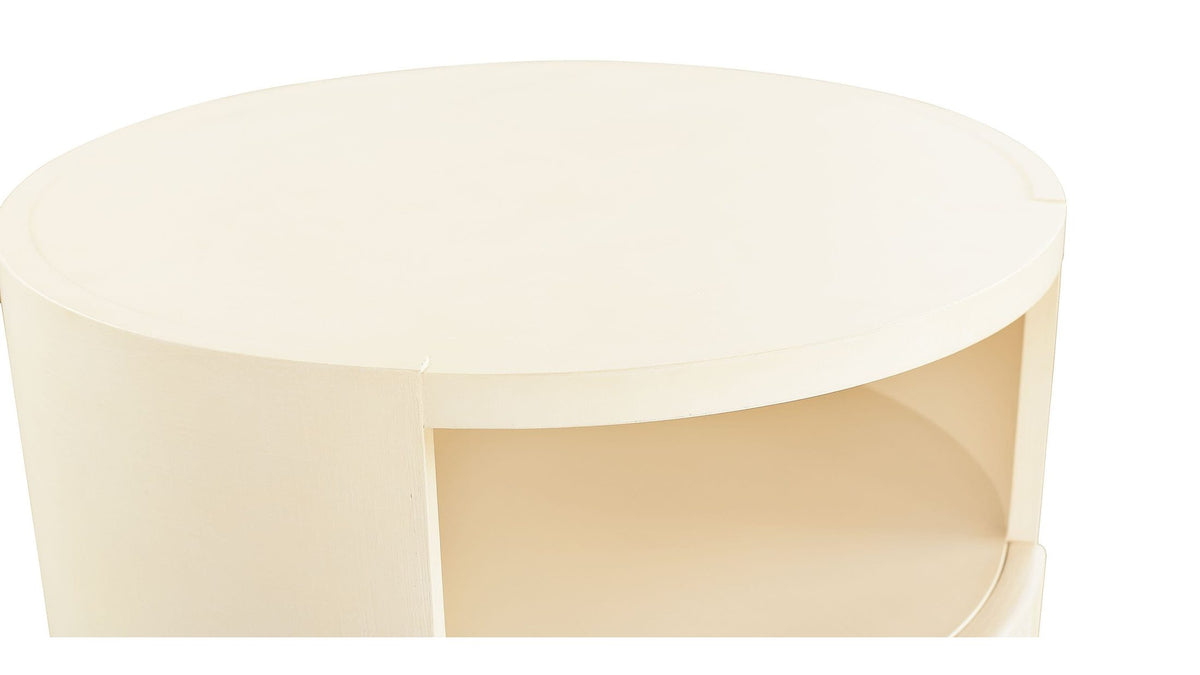 Newbury Round Bedside Table