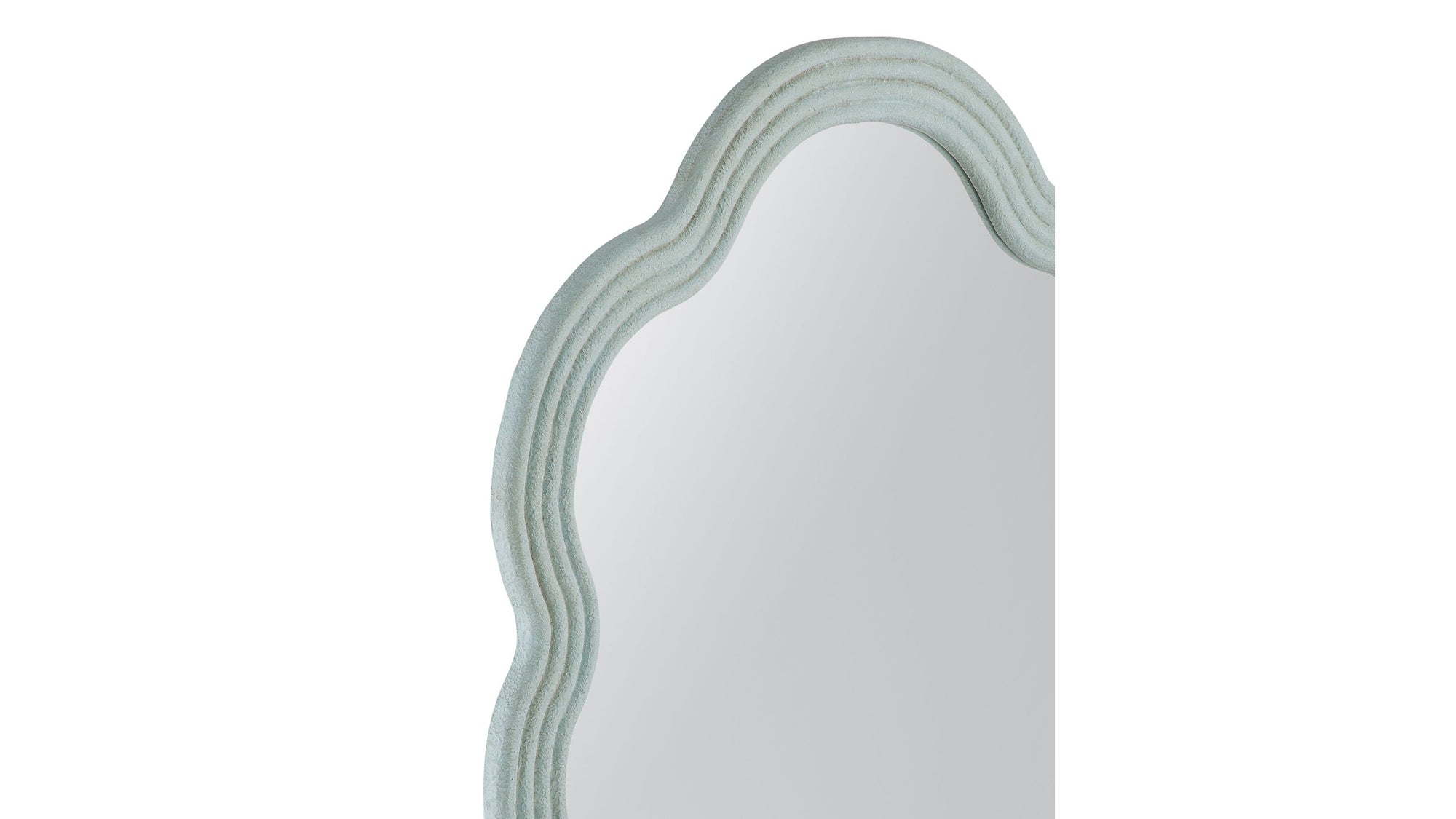 Arianna - Wall Mirror - Matte Light Blue