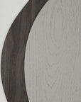 Joel - Modern Wood Wall Art (Set of 2) - Brown / Gray