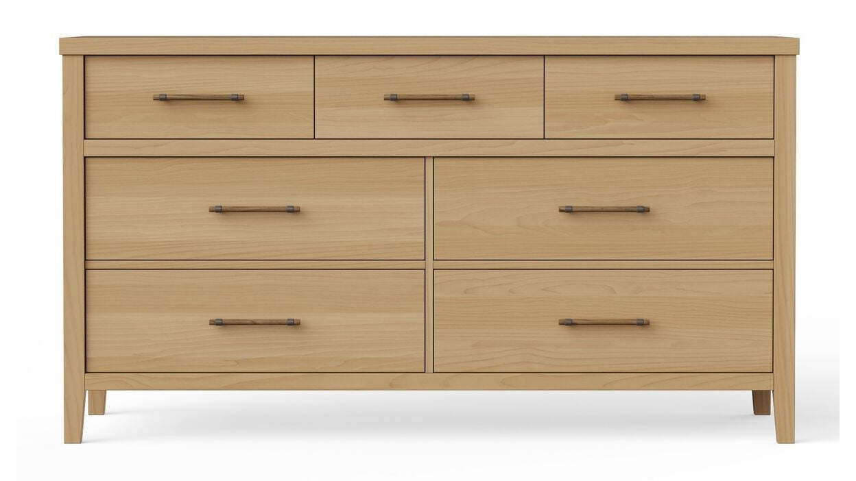 Pure Maple - 7 Drawer Dresser