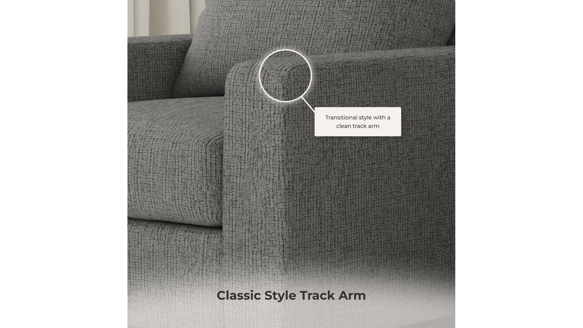 Theodore - Fabric Stationary Chair