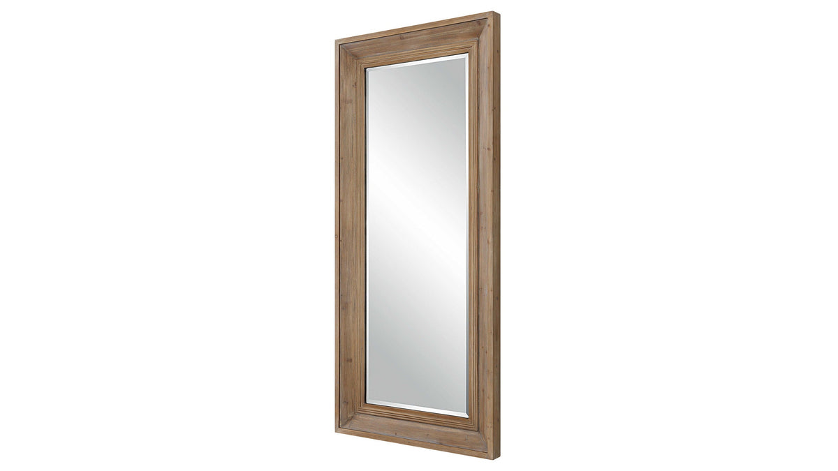 Missoula - Large Natural Wood Mirror
