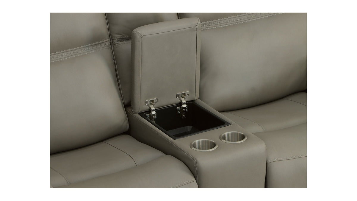 Sawyer - Power Reclining Loveseat With Console, Power Headrests, Lumbar