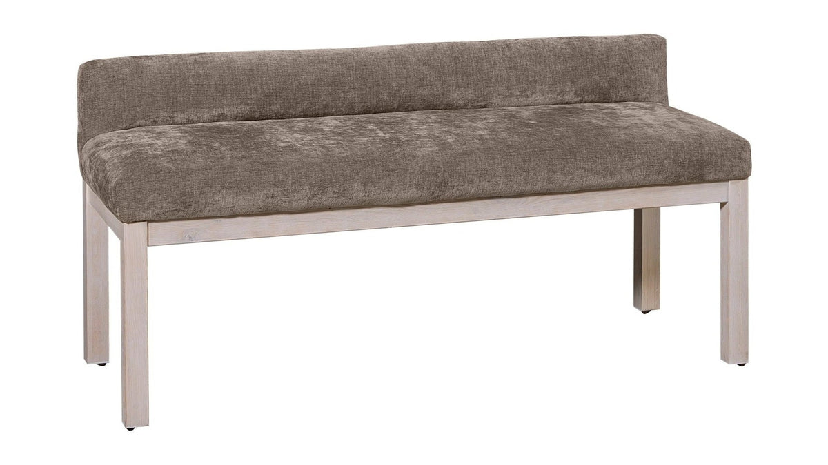 Joinery - Upholstered Bench - Washed White Oak