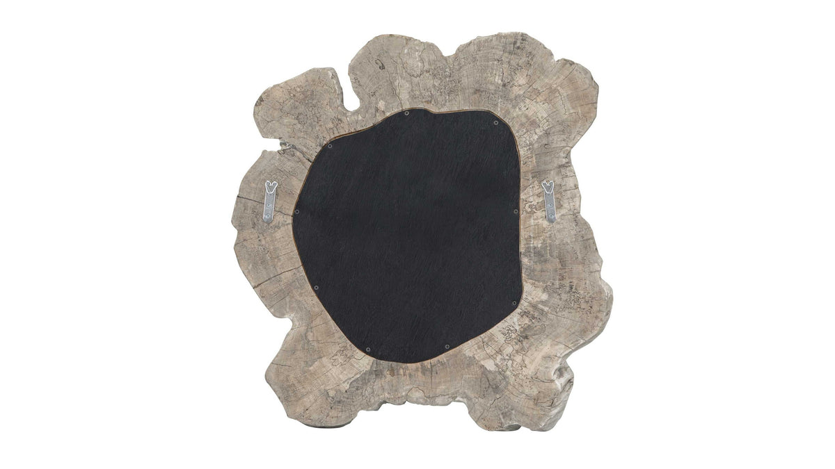Ariadne - Round Mirror - Woodtone