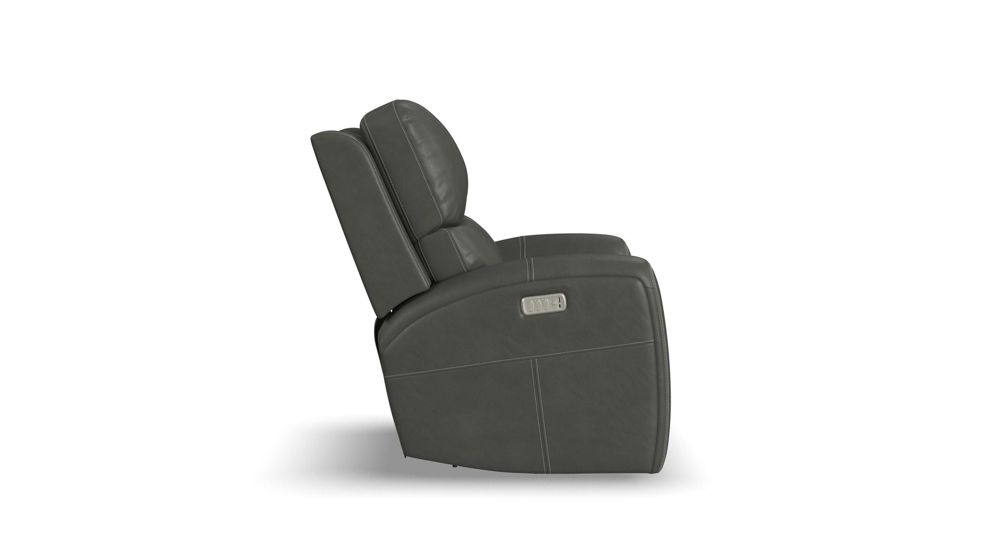 Linden - Power Swivel Gliding Recliner With Power Headrest, Lumbar, Heat & Massage