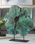 Bahati Wood - Sculpture - Blue