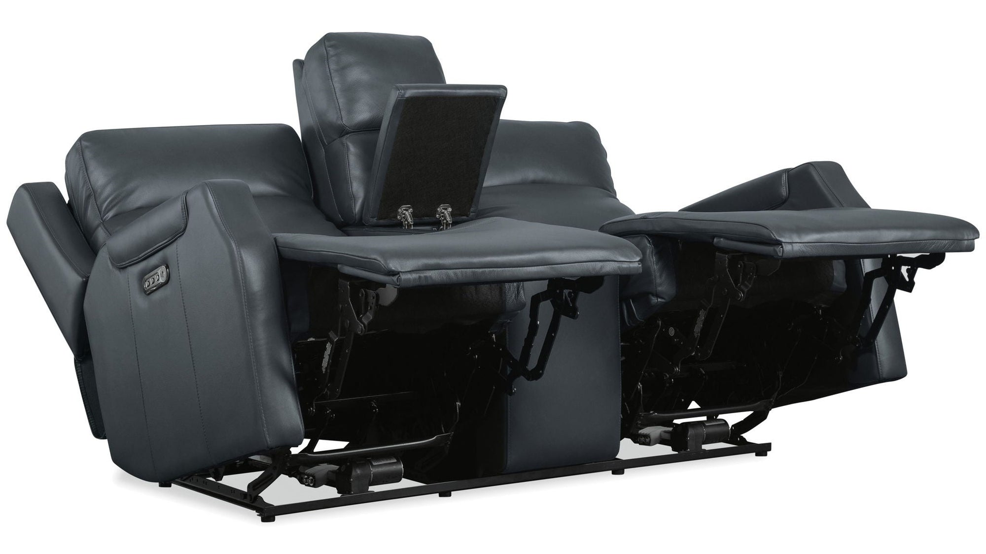MS - Nelson Zero Gravity Power Console Loveseat With Power Headrests And Lumbar