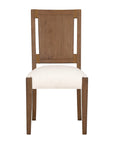 Lincoln - Upholstered Dining Chair - Brown / Milk