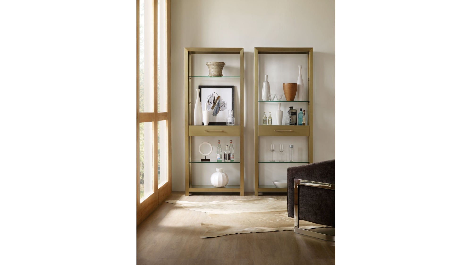 Curata - Bunching Bookcase - Light Brown