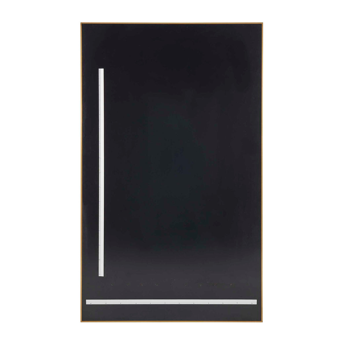 Rally - Oversized Antiqued Mirror - Brass / Gold
