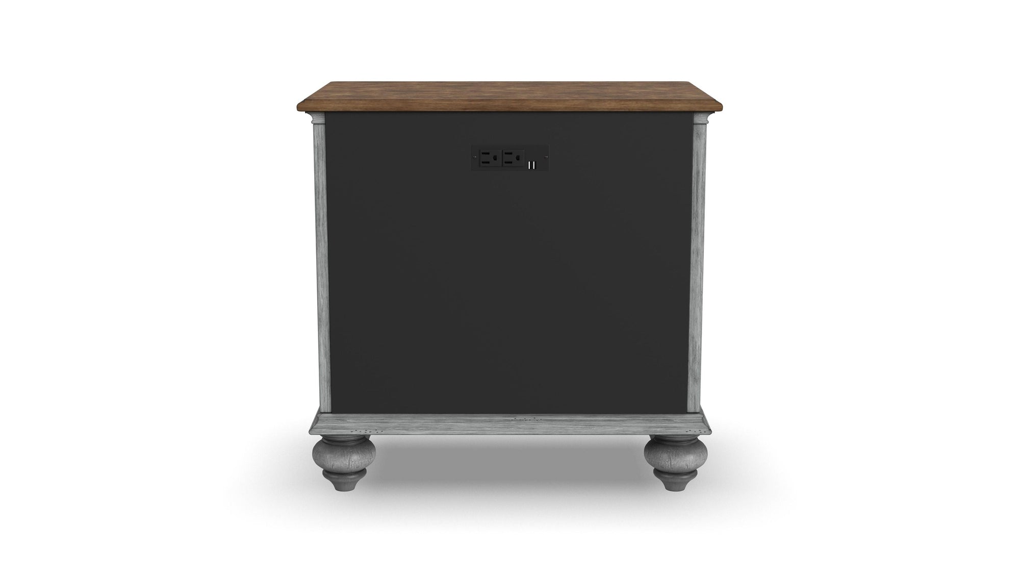Plymouth - Nightstand - Gray