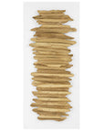 Lev - Metal Wall Decor - White & Gold