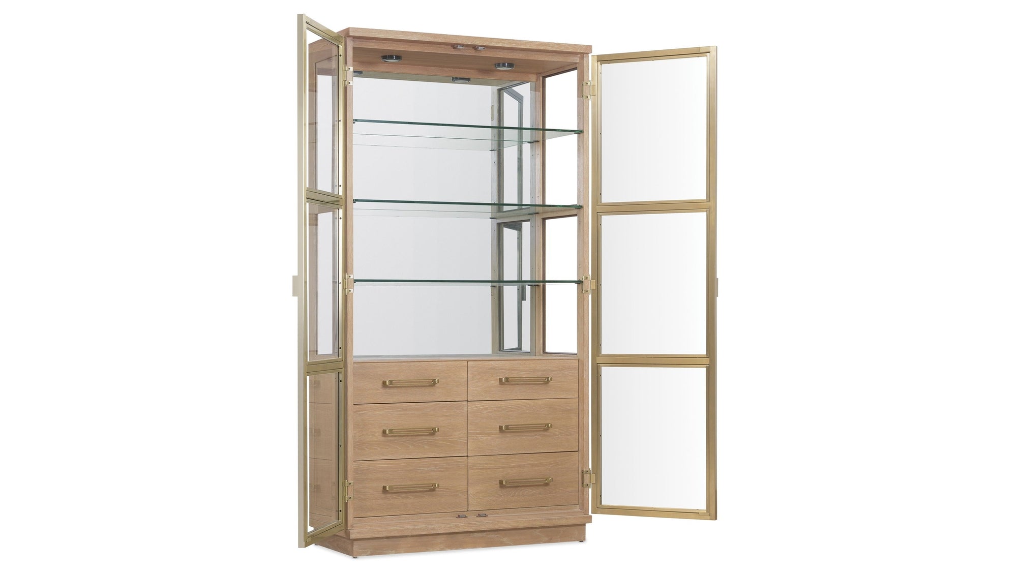 Banyon Bay - Display Cabinet - Desert Oak