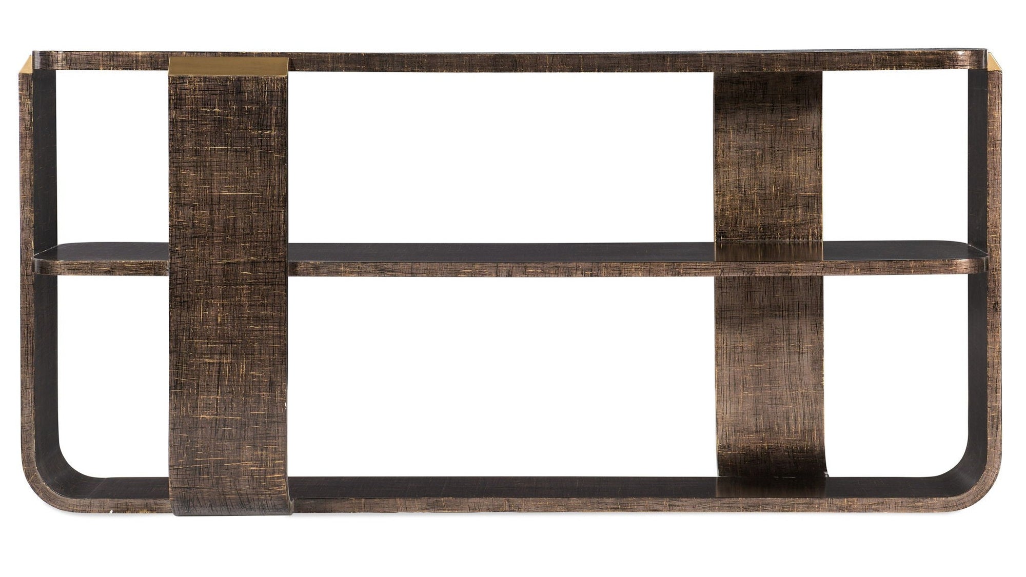 Melange - Edmun Sofa Table - Dark Brown