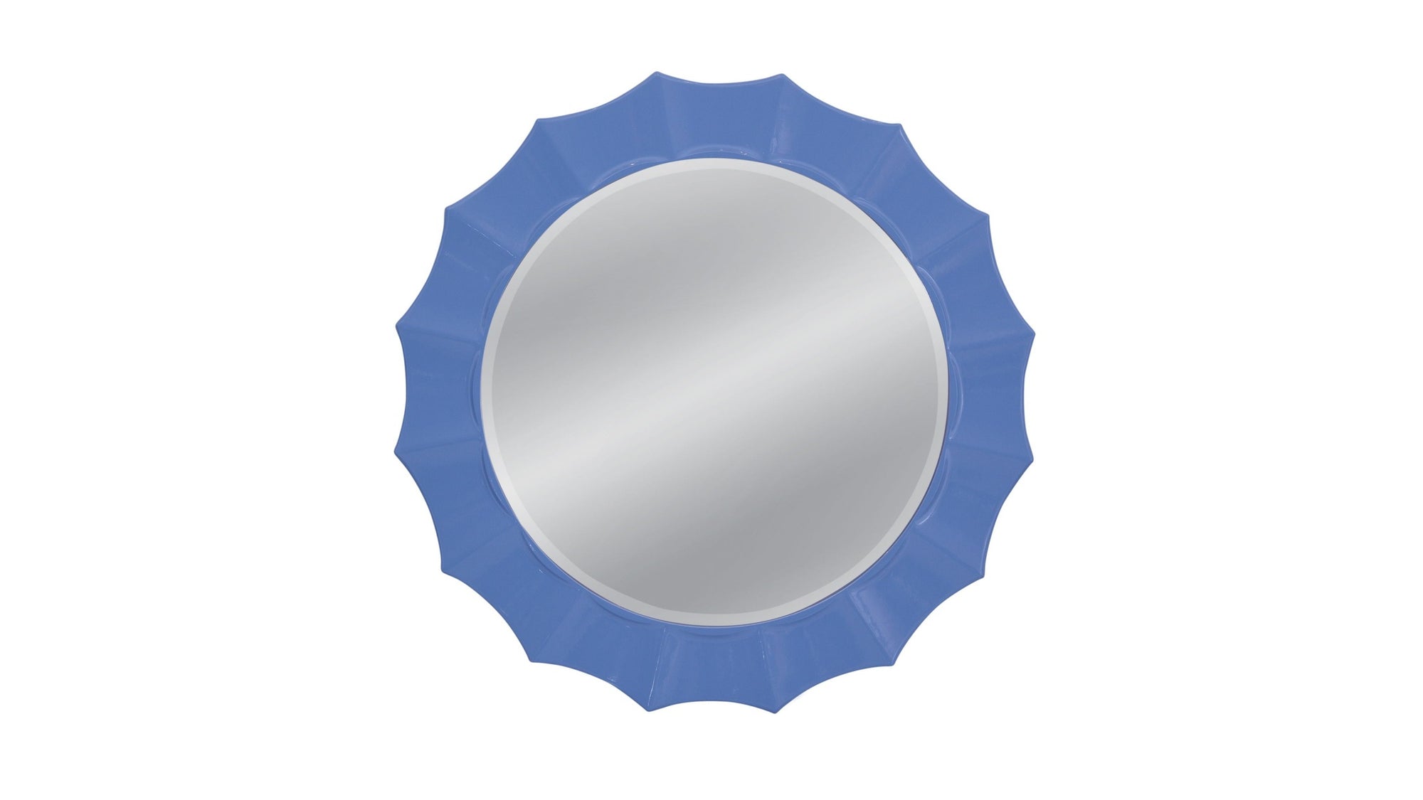Blue Altair - Wall Mirror - Blue