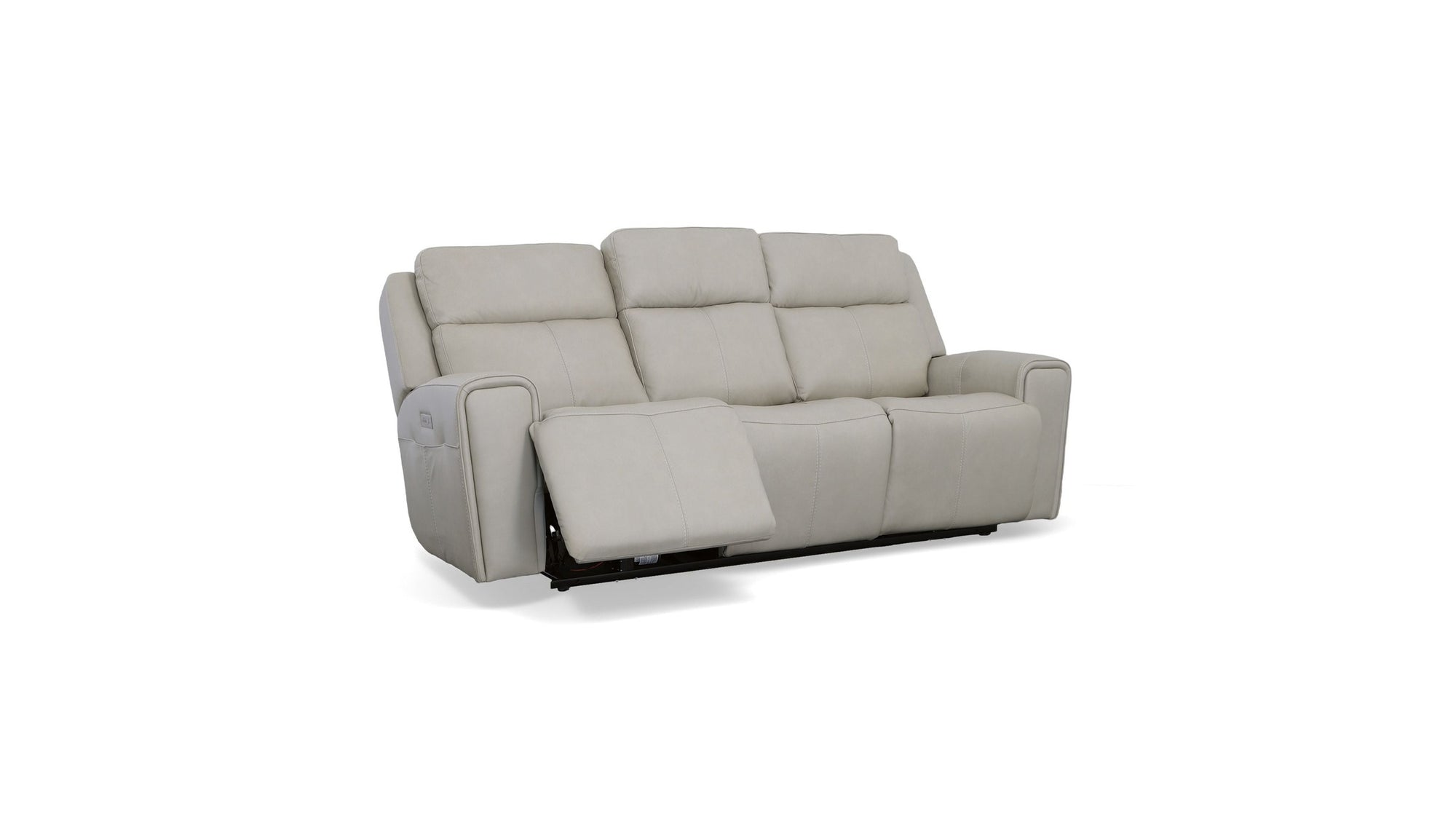 Barnett - Power Reclining Sofa With Power Headrests & Lumbar