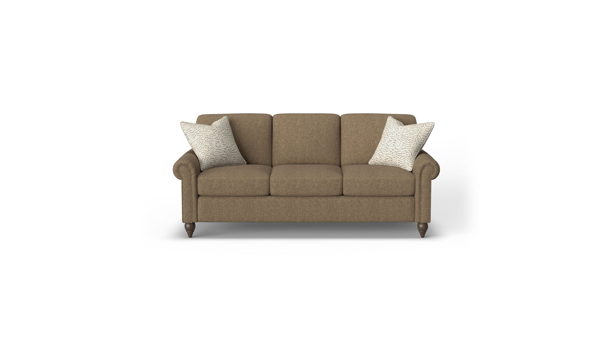 Moxy - Fabric Sofa With Rolled Arms