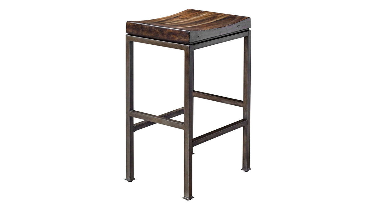 Beck - Industrial Bar Stool
