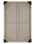 Remedy - Hand Painted Modern Canvas - Brown / Gray / White / Woodtone
