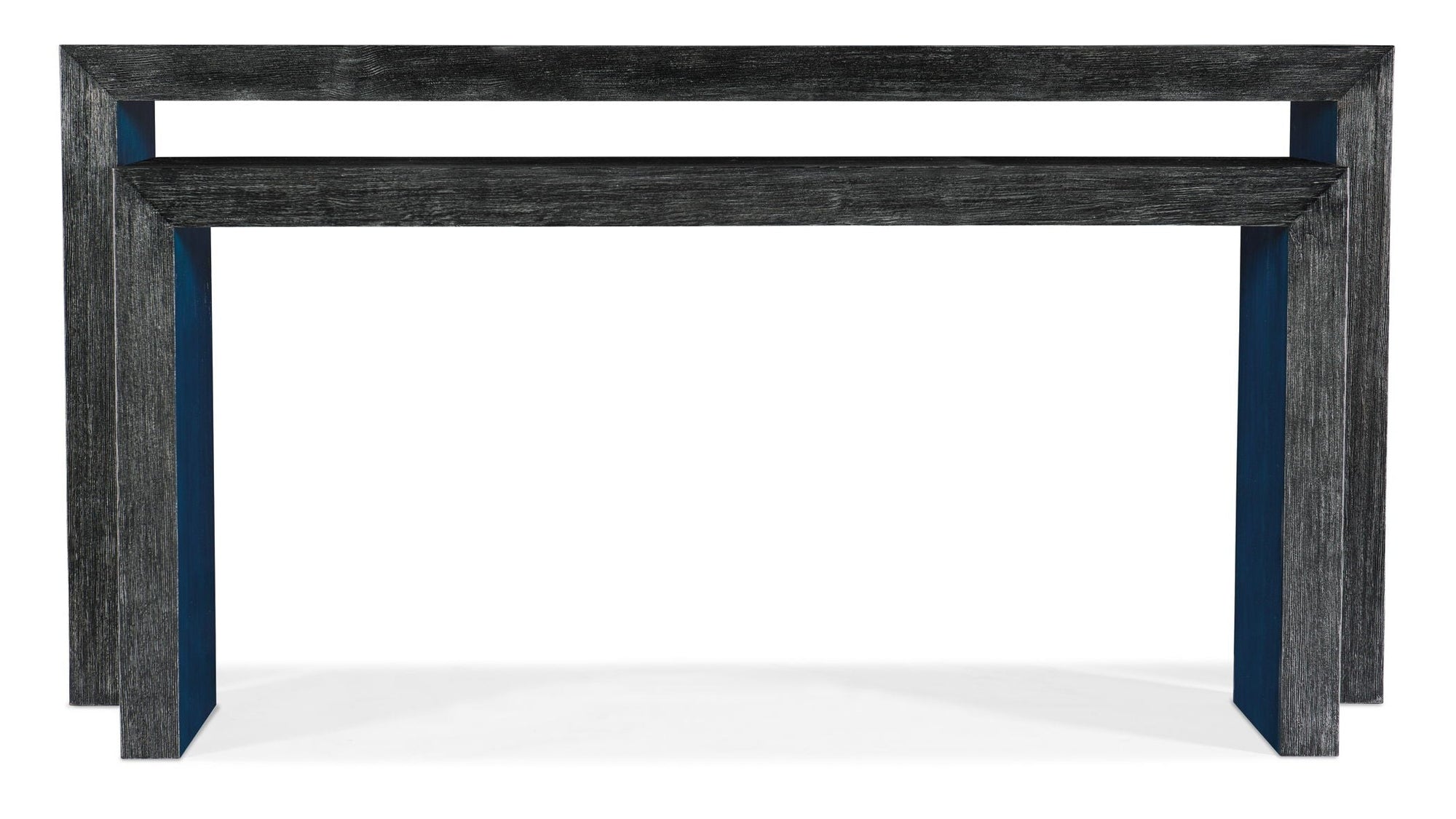 Melange - Halen Nesting Sofa Tables - Black