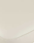 Stitches - Leather Counter Stool - White / Brown