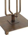Link - Brushed Gold Floor Lamp