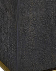 Lathey - Tapered Floor Lamp - Black