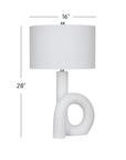 Alexx - Table Lamp - Matte White