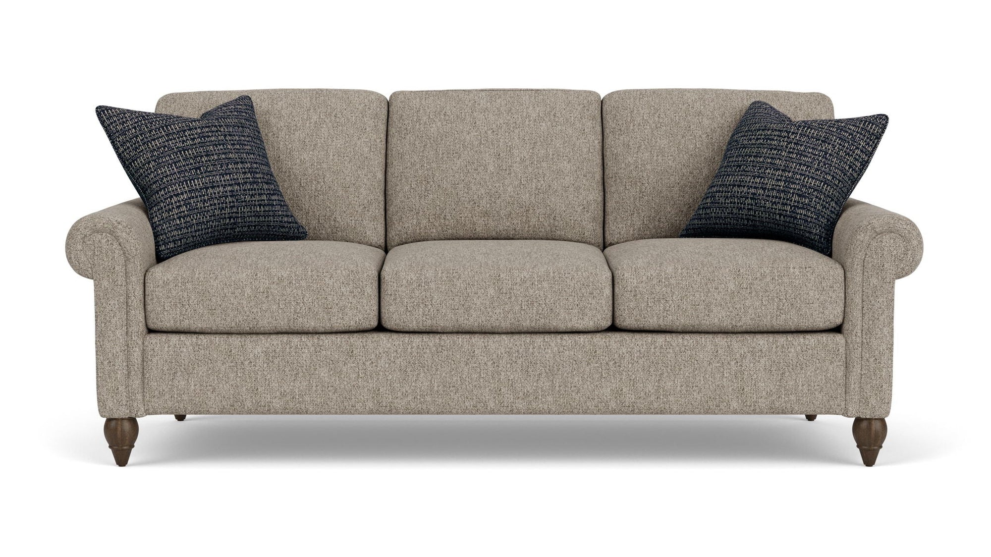 Moxy - Fabric Sofa With Rolled Arms
