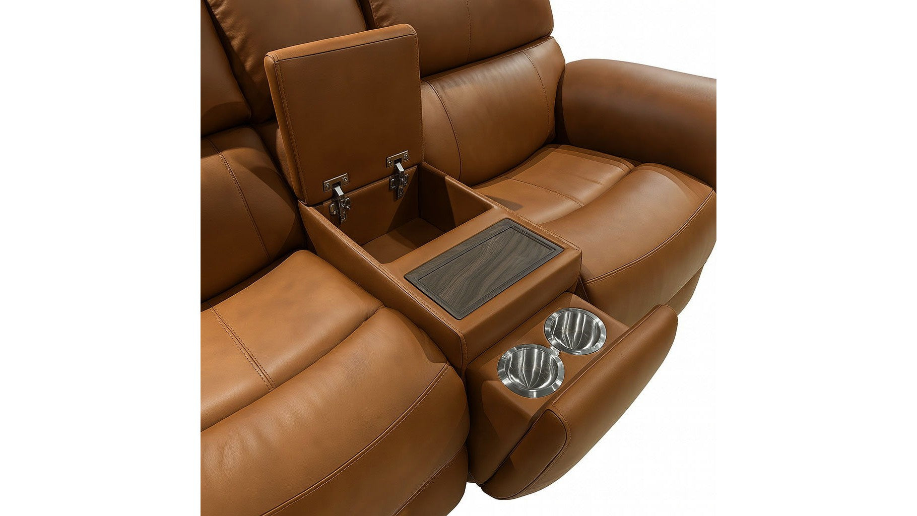 Henry - Power Reclining Loveseat With Console &amp; Power Headrests &amp; Lumbar