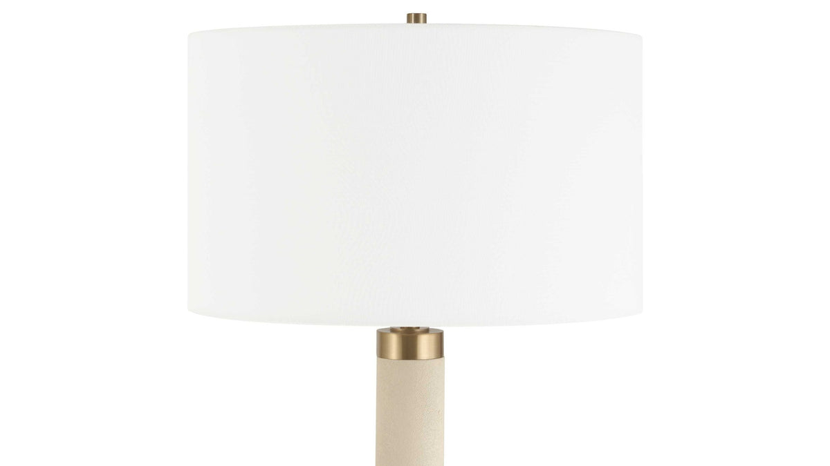 Wessex - Floor Lamp - Gold / White