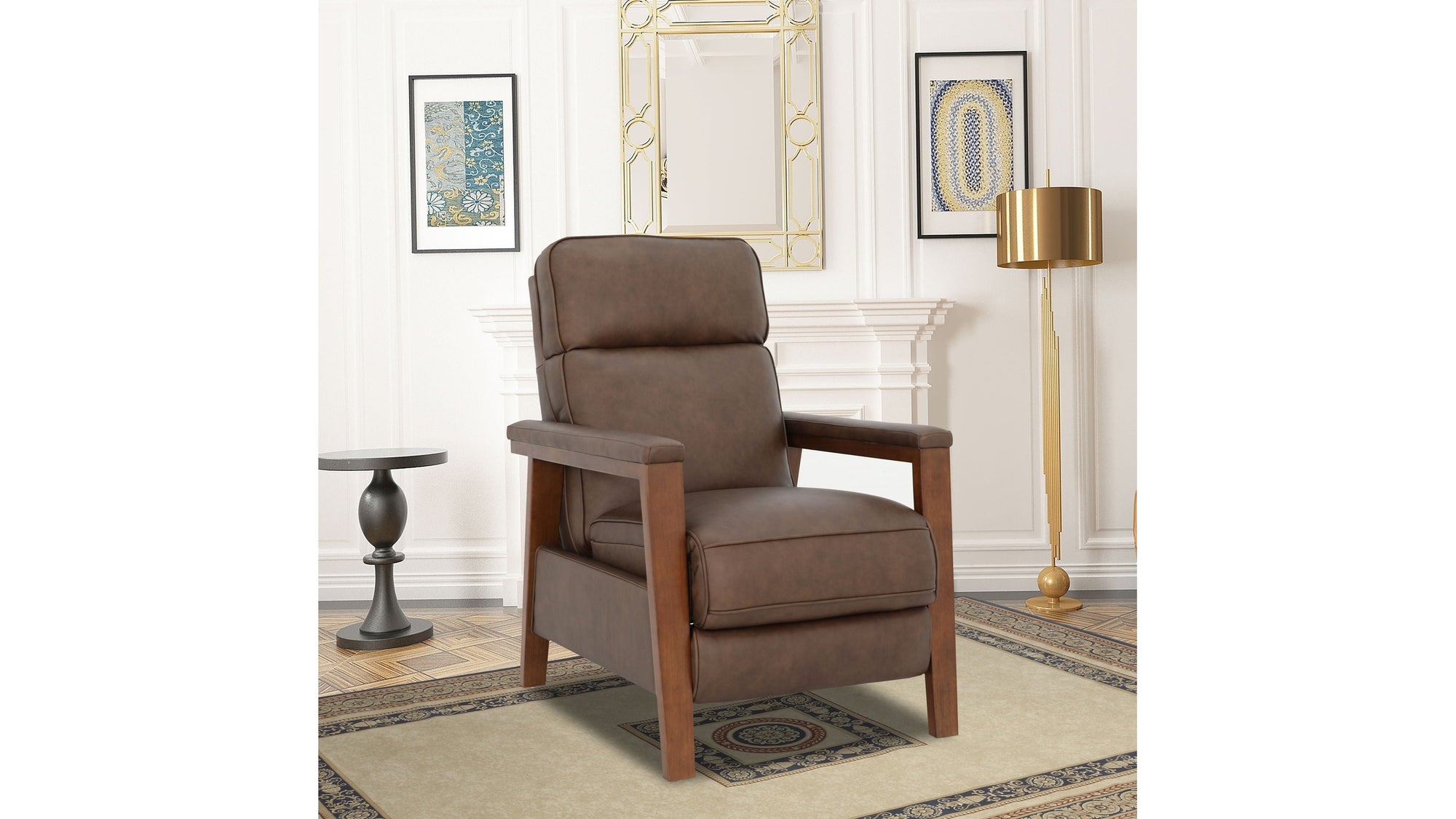 Ashland B - Push Thru The Arm Recliner
