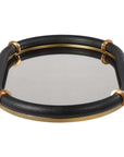 Cyprus - Oval Tray - Black