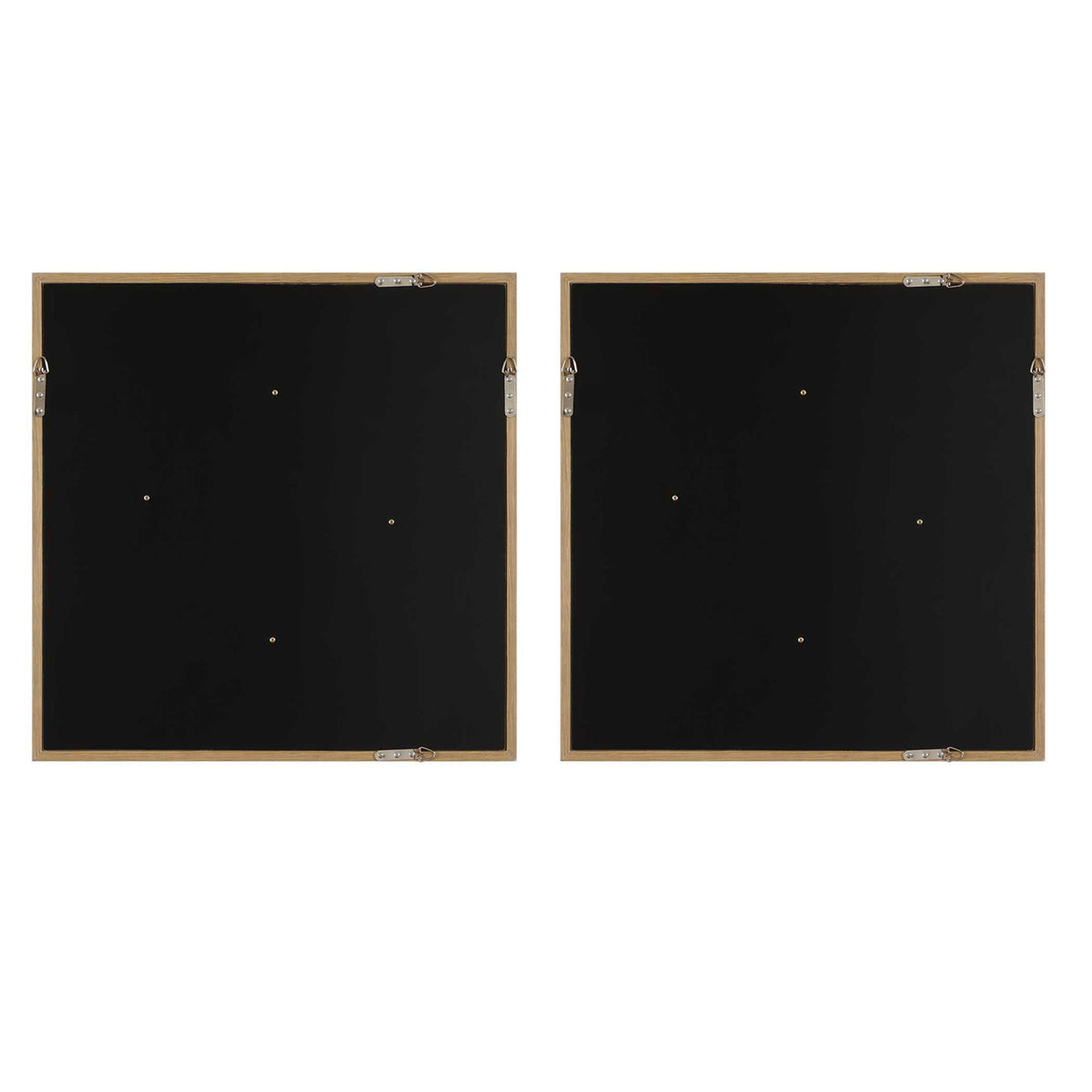 Between Lines - Abstract Painting (Set of 2) - Brown / White