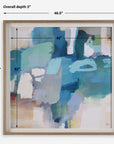 Continue On - Abstract Framed Print