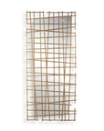 Golden Intersection - Mirrored Wall Decor - Brass