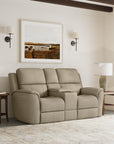 Henry - Power Reclining Loveseat With Console & Power Headrests & Lumbar